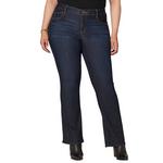 Women's Democracy Plus Size "Ab"solution Itty Bitty Curvy Bootcut Jeans - Thumbnail 1 of 4