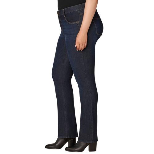 Women's Democracy Plus Size "Ab"solution Itty Bitty Curvy Bootcut Jeans - Primary Image