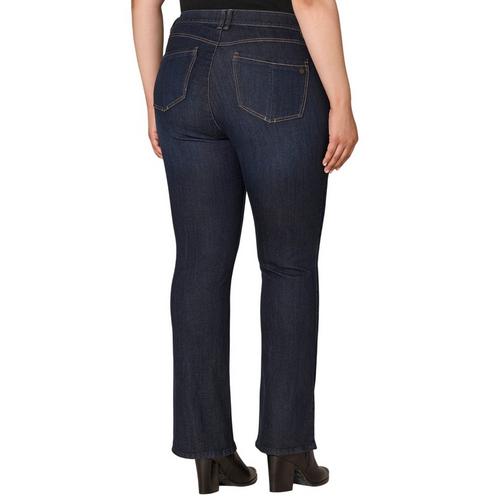 Women's Democracy Plus Size "Ab"solution Itty Bitty Curvy Bootcut Jeans - Primary Image