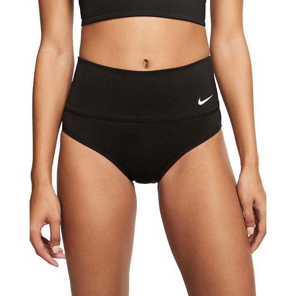 Women's Nike Essential High Waist Swim Bottoms Sporty XLarge Black
