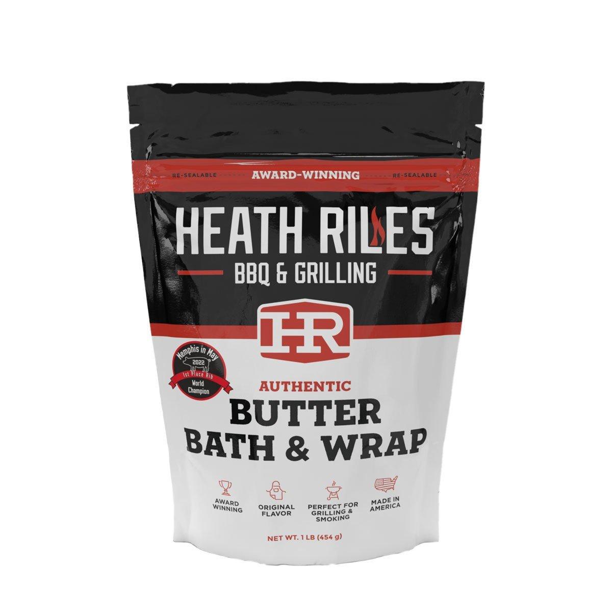 Heath Riles Butter Bath & Wrap 16 oz. - Heath Riles BBQ