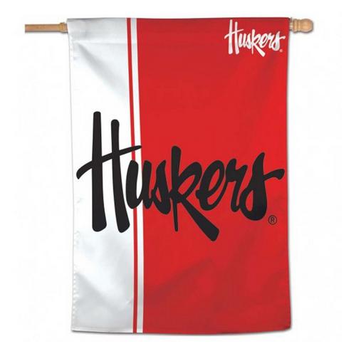 Wincraft Nebraska Cornhuskers 28"x40" Vertical Stripe Banner - Primary Image