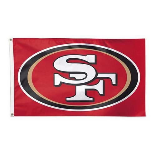 Wincraft San Francisco 49ers 3'x5' Deluxe Flag - Primary Image