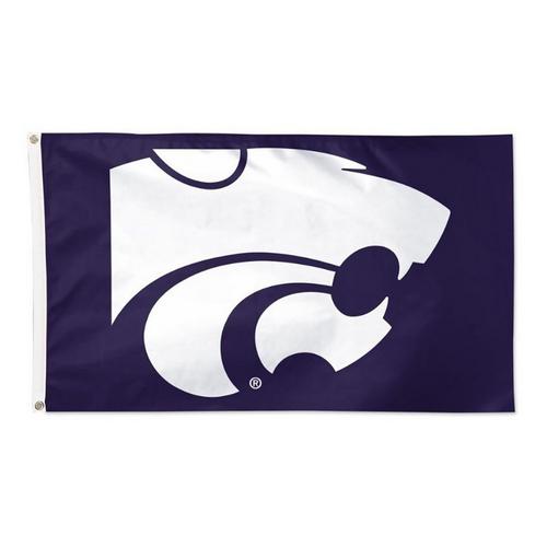 Wincraft Kansas State Wildcats Logo 3'x5' Deluxe Flag - Primary Image