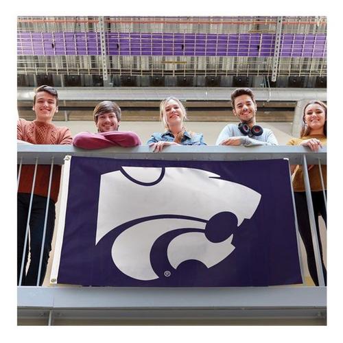 Wincraft Kansas State Wildcats Logo 3'x5' Deluxe Flag - Primary Image
