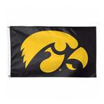 Wincraft Iowa Hawkeyes 3'x5' Deluxe Flag - Thumbnail 1 of 2