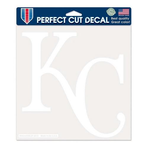Wincraft Kansas City Royals Etched 8"x8" Perfect Cut Decal - Primary Image