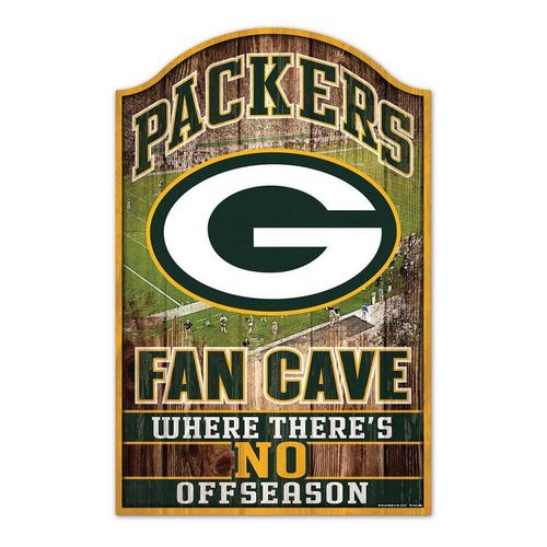 Wincraft Green Bay Packers 11"x17" Wood Sign - Primary Image