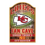 Wincraft Kansas City Chiefs 11"x17" Wood Sign - Thumbnail 1 of 2