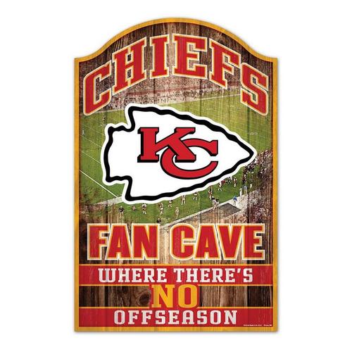 Wincraft Kansas City Chiefs 11"x17" Wood Sign - Primary Image