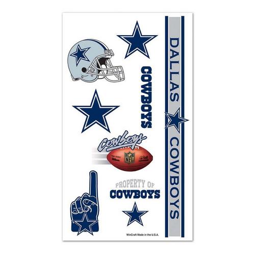 Wincraft Dallas Cowboys Tattoos - Primary Image