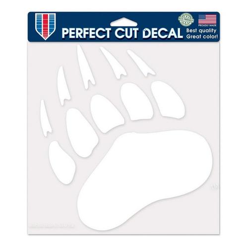 Wincraft Montana Grizzlies Etched 8"x8" Perfect Cut Decal - Primary Image