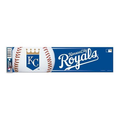 Wincraft Kansas City Royals 3"x12" Bumper Sticker - Primary Image