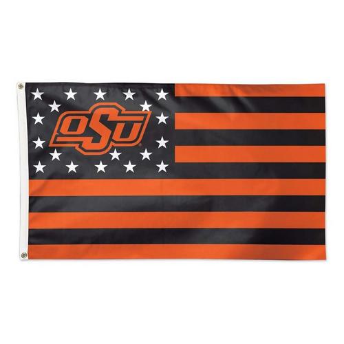 Wincraft Oklahoma State Cowboys Stars and Stripes 3'x5' Deluxe Flag - Primary Image