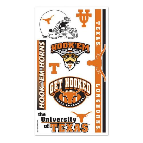 Wincraft Texas Longhorns Tattoos - Primary Image