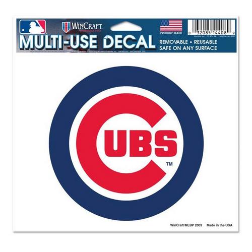 Wincraft Chicago Cubs 5"x6" Multi Use Decal - Primary Image