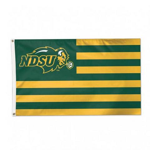 Wincraft North Dakota State Bison 3'x5' Stars & Stripes Flag - Primary Image