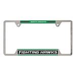 Wincraft North Dakota Fighting Hawks Metal License Plate Frame - Thumbnail 1 of 2
