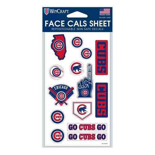 Wincraft Chicago Cubs 4"x7" Face Cals Sheet - Primary Image