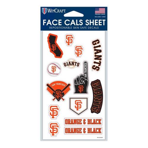 Wincraft San Francisco Giants 4"x7" Face Cals Sheet - Primary Image
