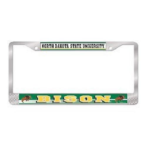 Wincraft North Dakota State Bison Metal License Plate Frame - Primary Image