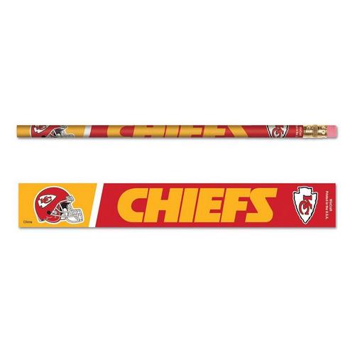 Wincraft Kansas City Chiefs 6 Pack Pencils - Primary Image