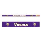 Wincraft Minnesota Vikings 6 Pack Pencils - Thumbnail 1 of 2