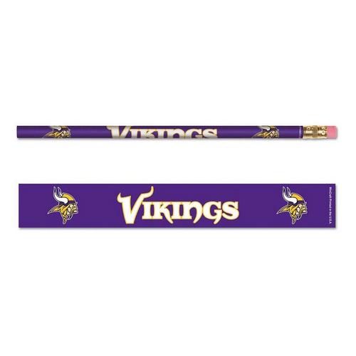 Wincraft Minnesota Vikings 6 Pack Pencils - Primary Image