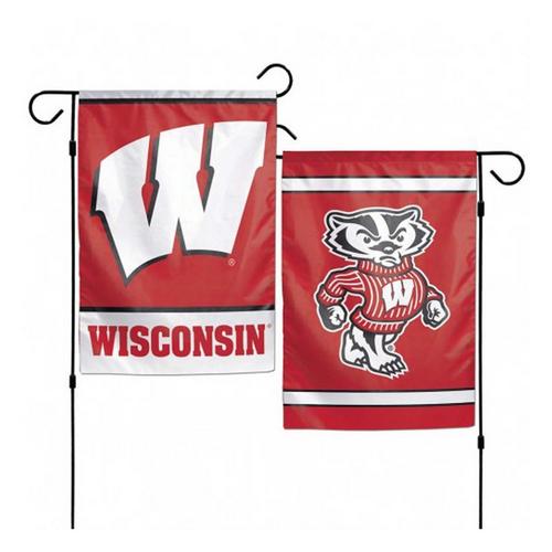 Wincraft Wisconsin Badgers 12"x18" Garden Flag - Primary Image