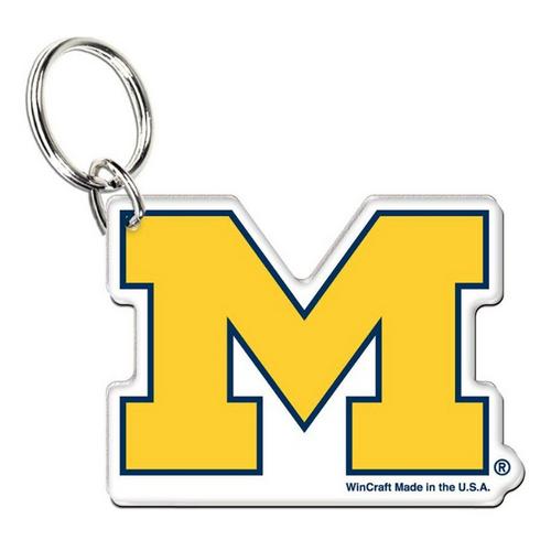 Wincraft Michigan Wolverines Premium Acrylic Key Ring - Primary Image