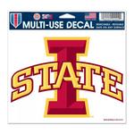 Wincraft Iowa State Cyclones Ultra 5"x6" Decal - Thumbnail 1 of 2