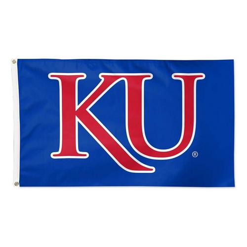 Wincraft Kansas Jayhawks 3'x5' Deluxe Flag - Primary Image