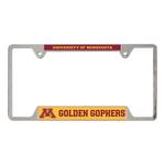 Wincraft Minnesota Golden Gophers Metal License Plate Frame - Thumbnail 1 of 2