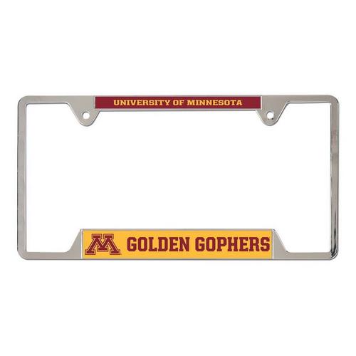 Wincraft Minnesota Golden Gophers Metal License Plate Frame - Primary Image