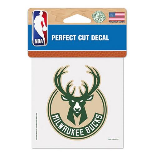 Wincraft Milwaukee Bucks Perfect Cut Decal - Primary Image