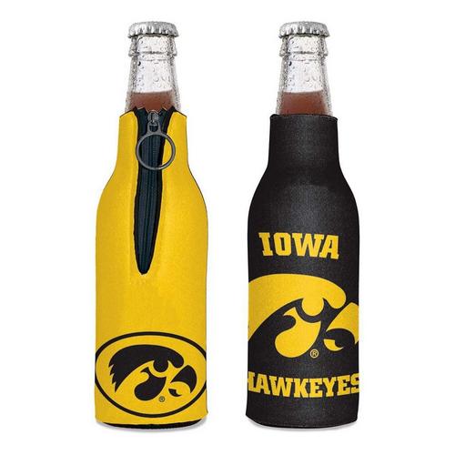 Wincraft Iowa Hawkeyes Zippered Bottle Cooler - Primary Image