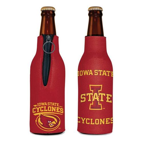 Wincraft Iowa State Cyclones Zippered Bottle Cooler - Primary Image