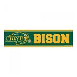 Wincraft North Dakota State Bison 3"x12" Bumper Sticker - Thumbnail 1 of 2
