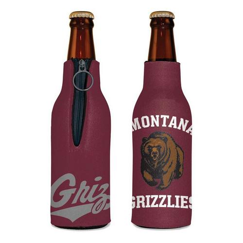 Wincraft Montana Grizzlies Zippered Bottle Cooler - Primary Image