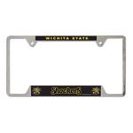 Wincraft Wichita State Shockers Logo Metal License Plate Frame - Thumbnail 1 of 2