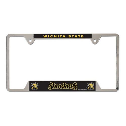 Wincraft Wichita State Shockers Logo Metal License Plate Frame - Primary Image