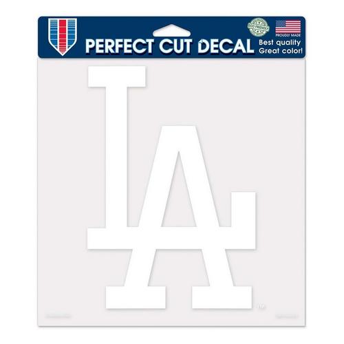 Wincraft Los Angeles Dodgers Etched 8"x8" Perfect Cut Decal - Primary Image