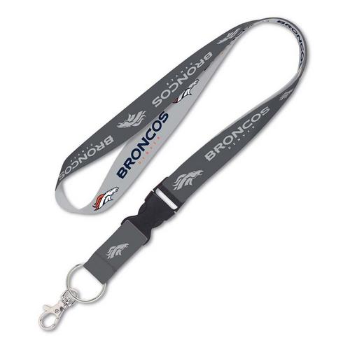 Wincraft Denver Broncos Charcoal Lanyard - Primary Image
