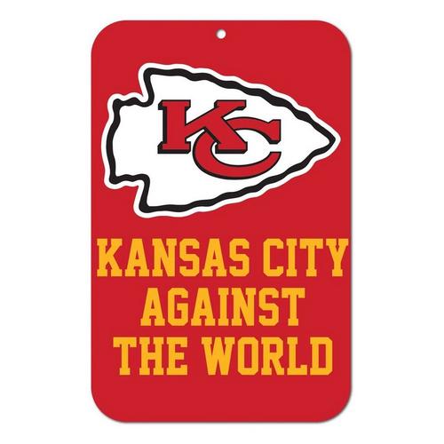 Wincraft Kansas City Chiefs Against The World Sign - Primary Image