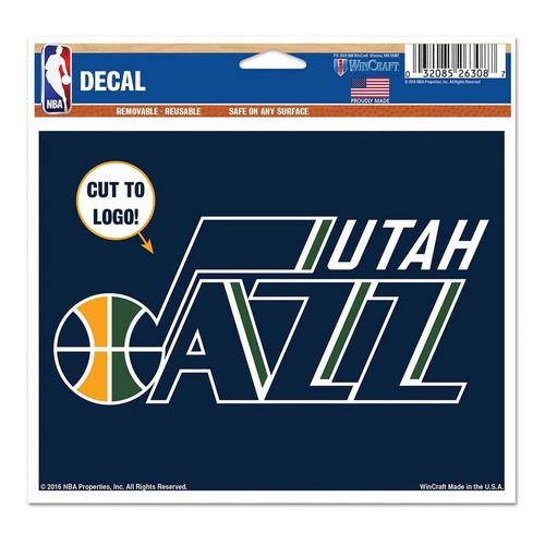 Wincraft Utah Jazz 5"x6" Multi Use Decal - Primary Image