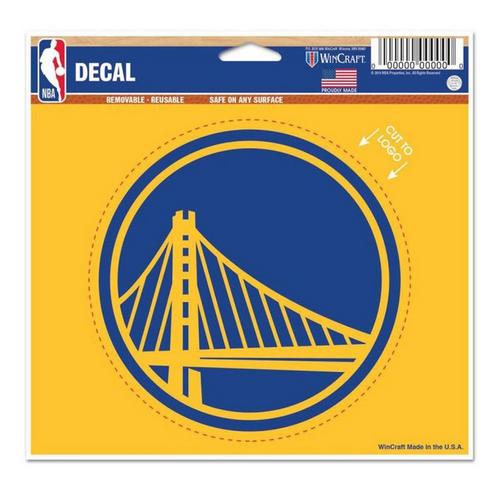 Wincraft Golden State Warriors 5"x6" Multi Cut Decal - Primary Image