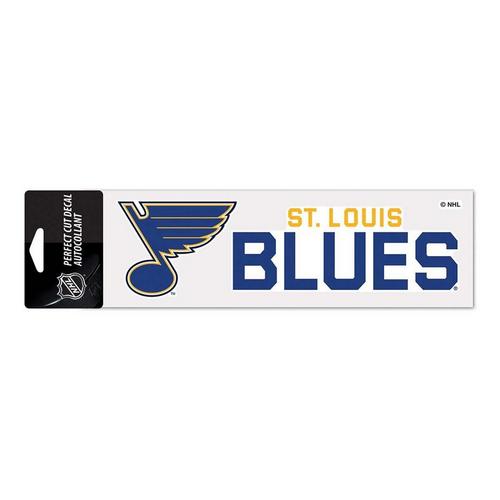 Wincraft St. Louis Blues 3"x10" Perfect Cut Decal - Primary Image