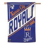 Wincraft Kansas City Royals Cooperstown 28"x40" Vertical Flag - Thumbnail 1 of 2