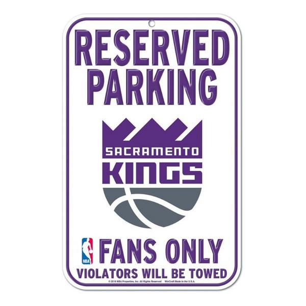 Wincraft Sacramento Kings 11″x17″ Reserved Parking Sign