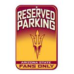 Wincraft Arizona State Sun Devils 11"x17" Reserved Parking Sign - Thumbnail 1 of 2